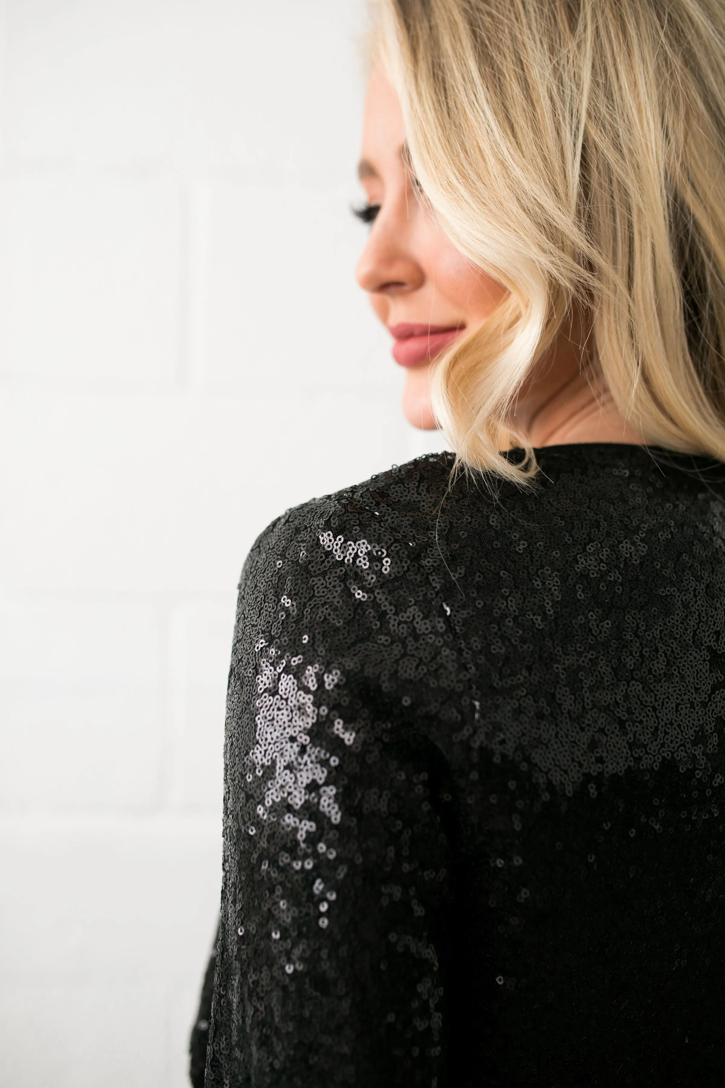 Auld Lang Syne Sequined Blazer - ALL SALES FINAL