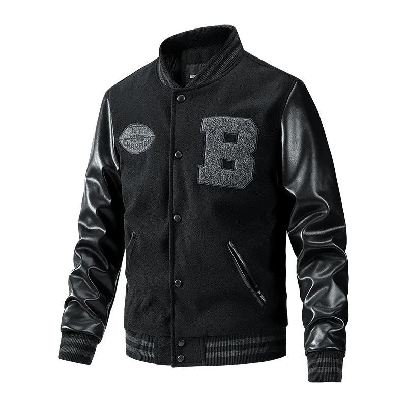 Aule Patchwork Baseball Jackets