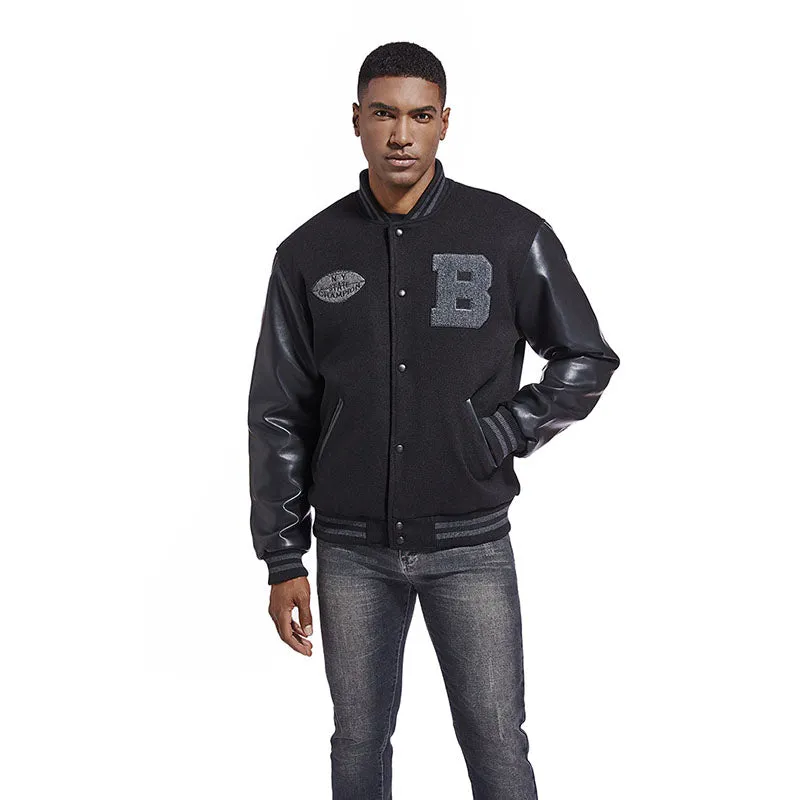 Aule Patchwork Baseball Jackets