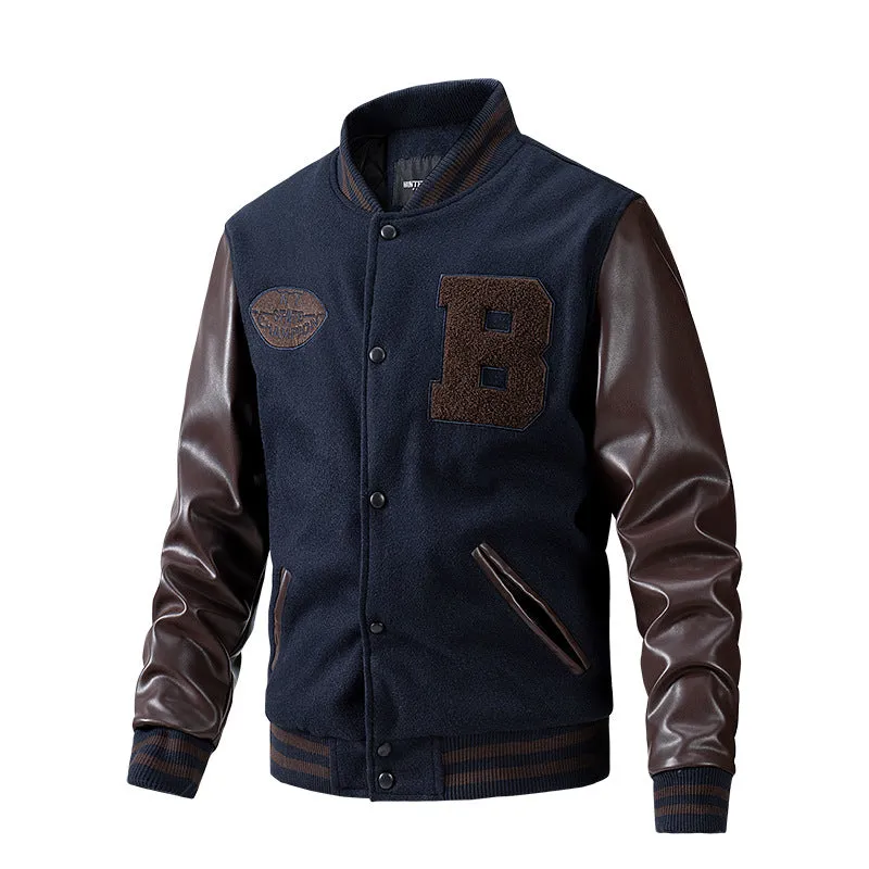 Aule Patchwork Baseball Jackets