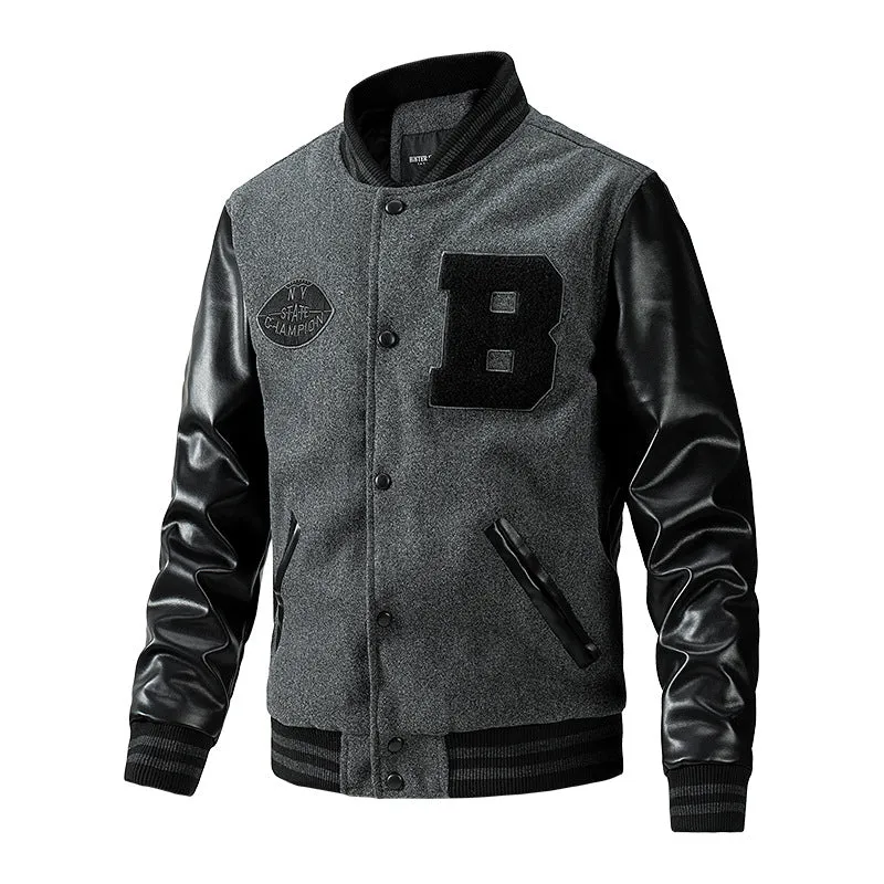 Aule Patchwork Baseball Jackets