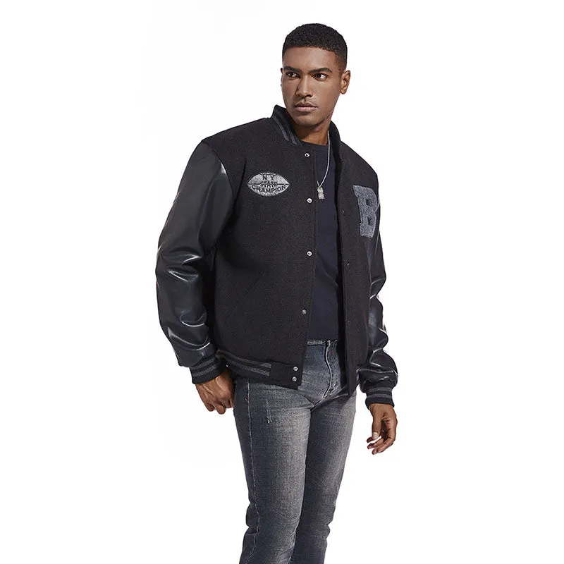 Aule Patchwork Baseball Jackets