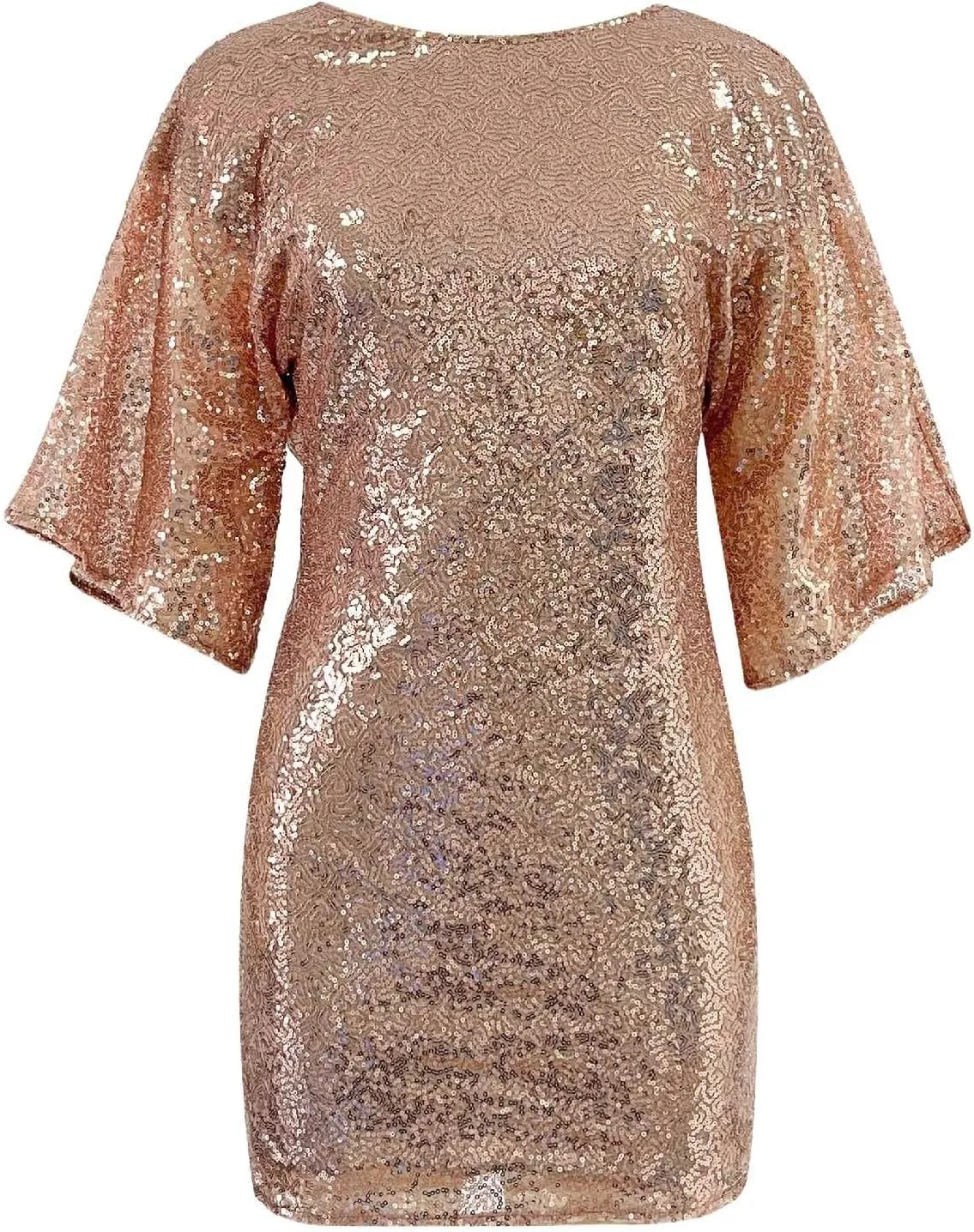 Christmas Skirts for Women Women's Sequin Sparkly Party Club Dress Pleated Cocktail Dress Midi Skirts