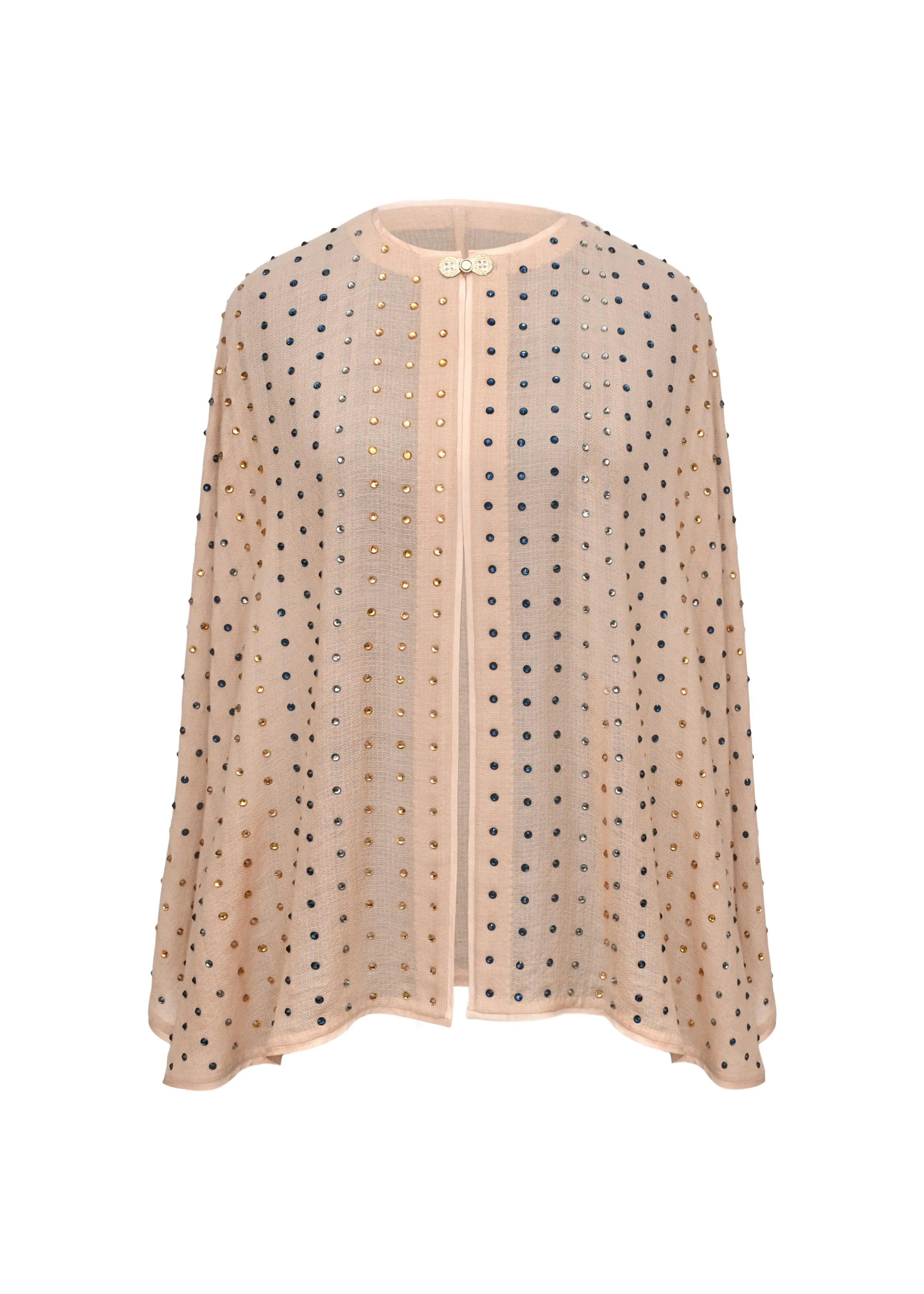 Colorful Shine-Cape in Cashmere