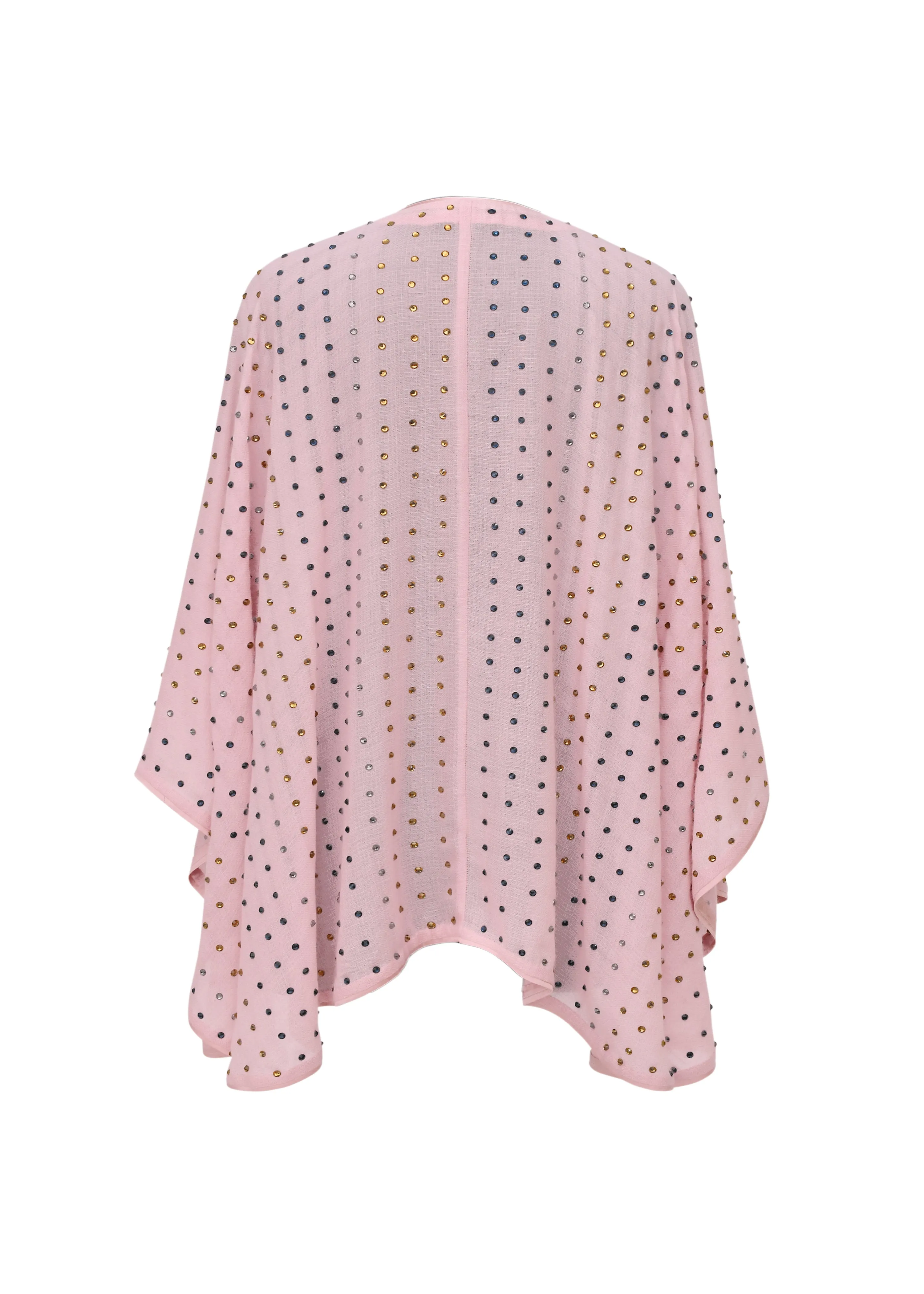 Colorful Shine-Cape in Cashmere
