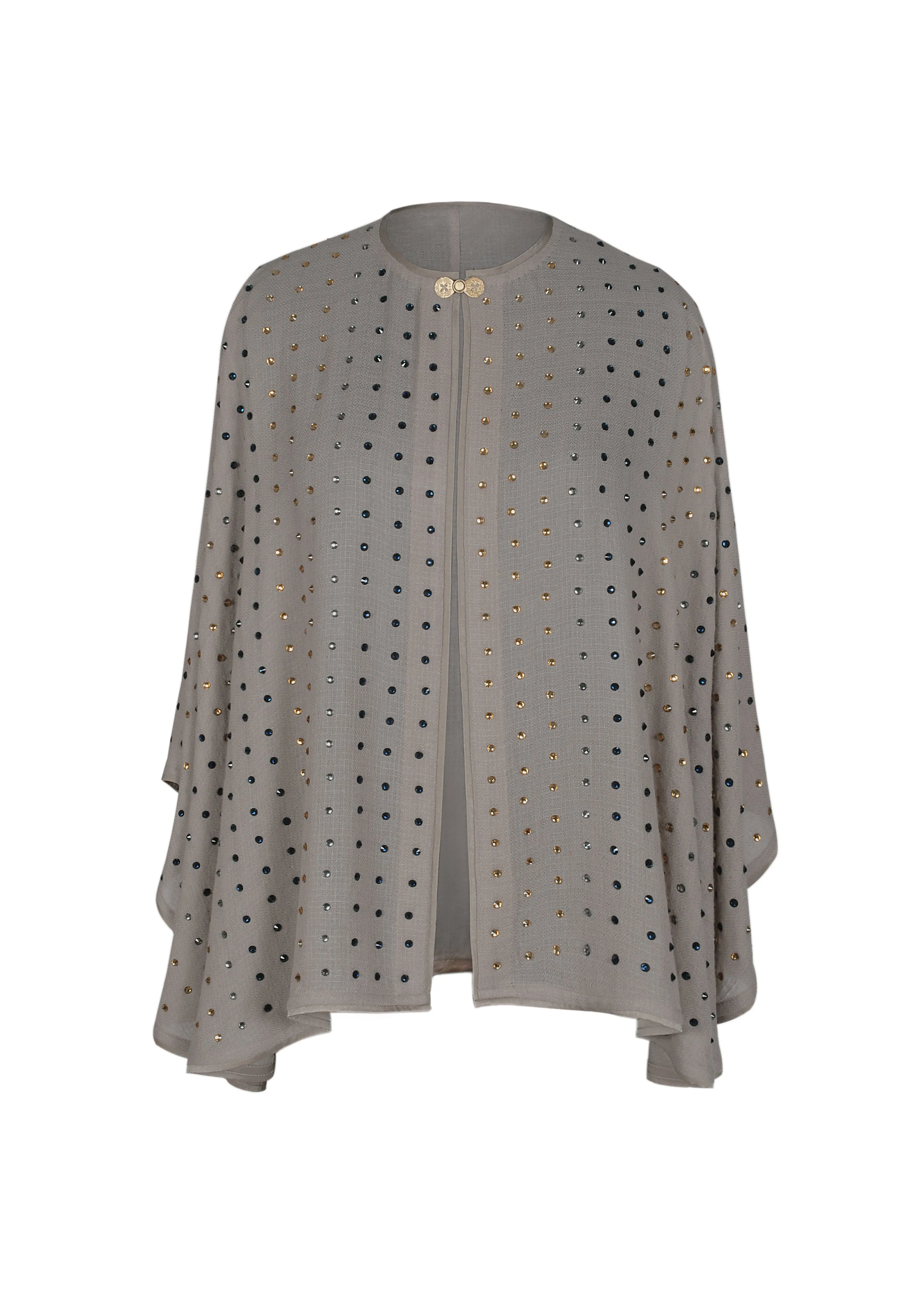 Colorful Shine-Cape in Cashmere