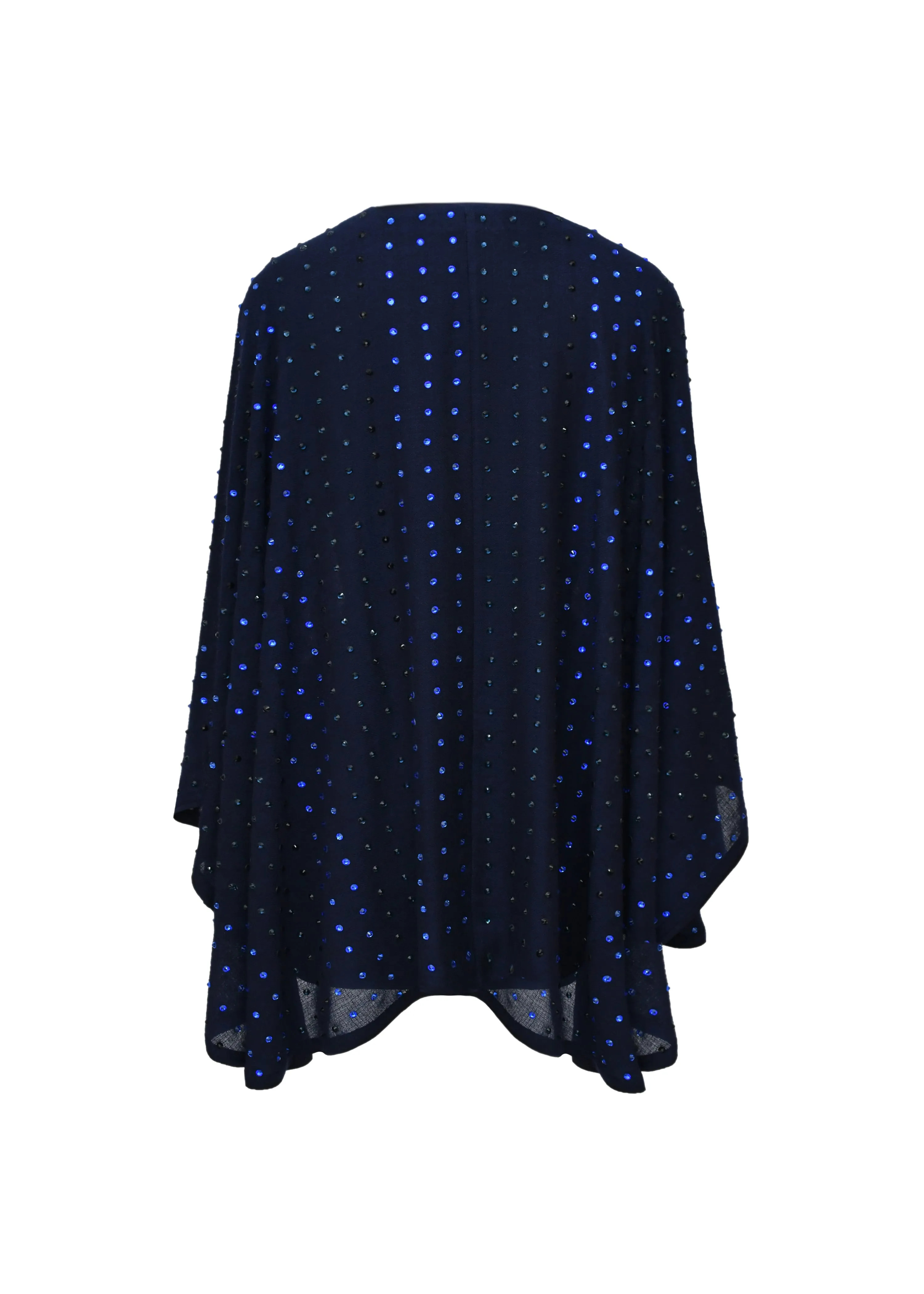 Colorful Shine-Cape in Cashmere