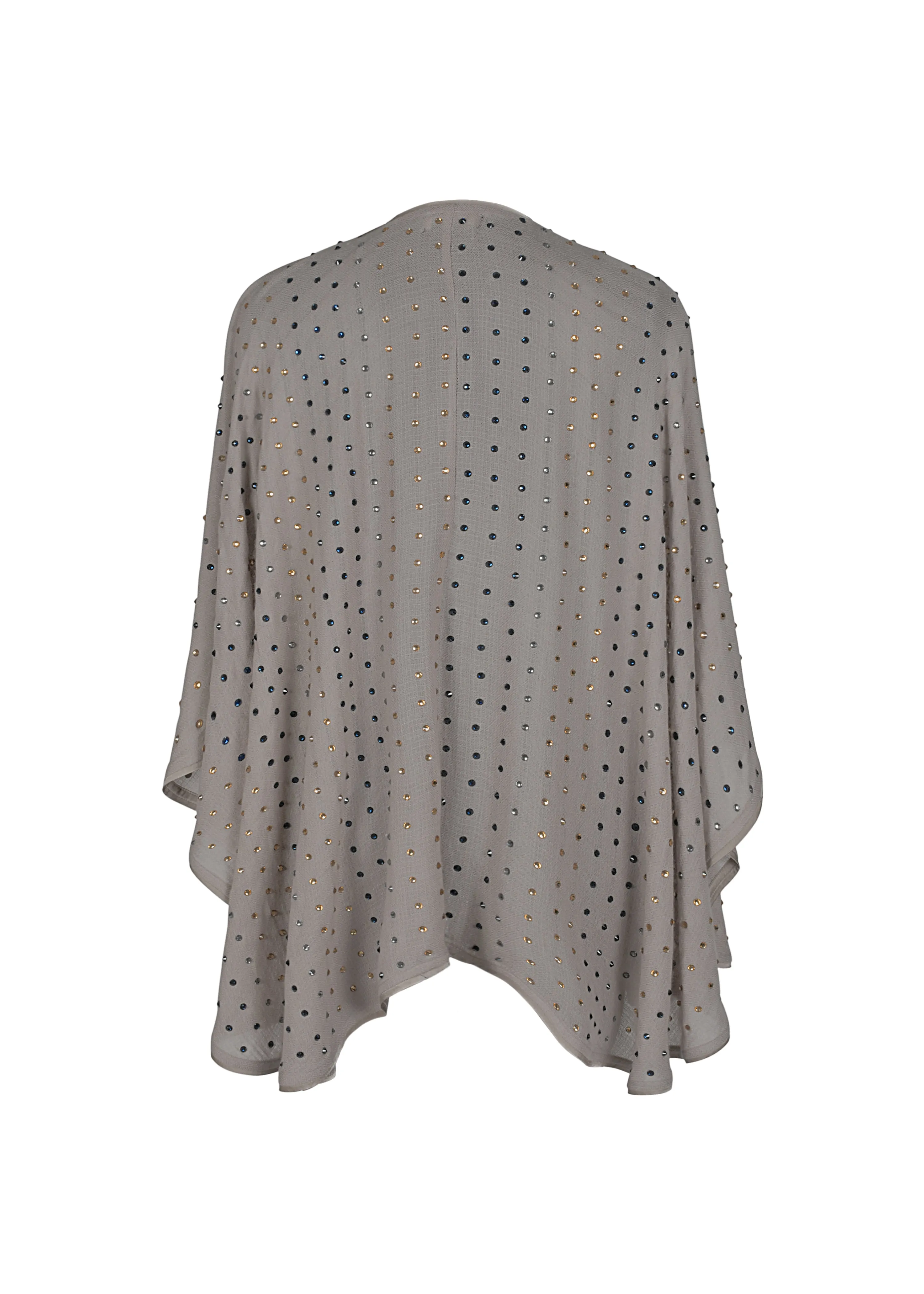 Colorful Shine-Cape in Cashmere
