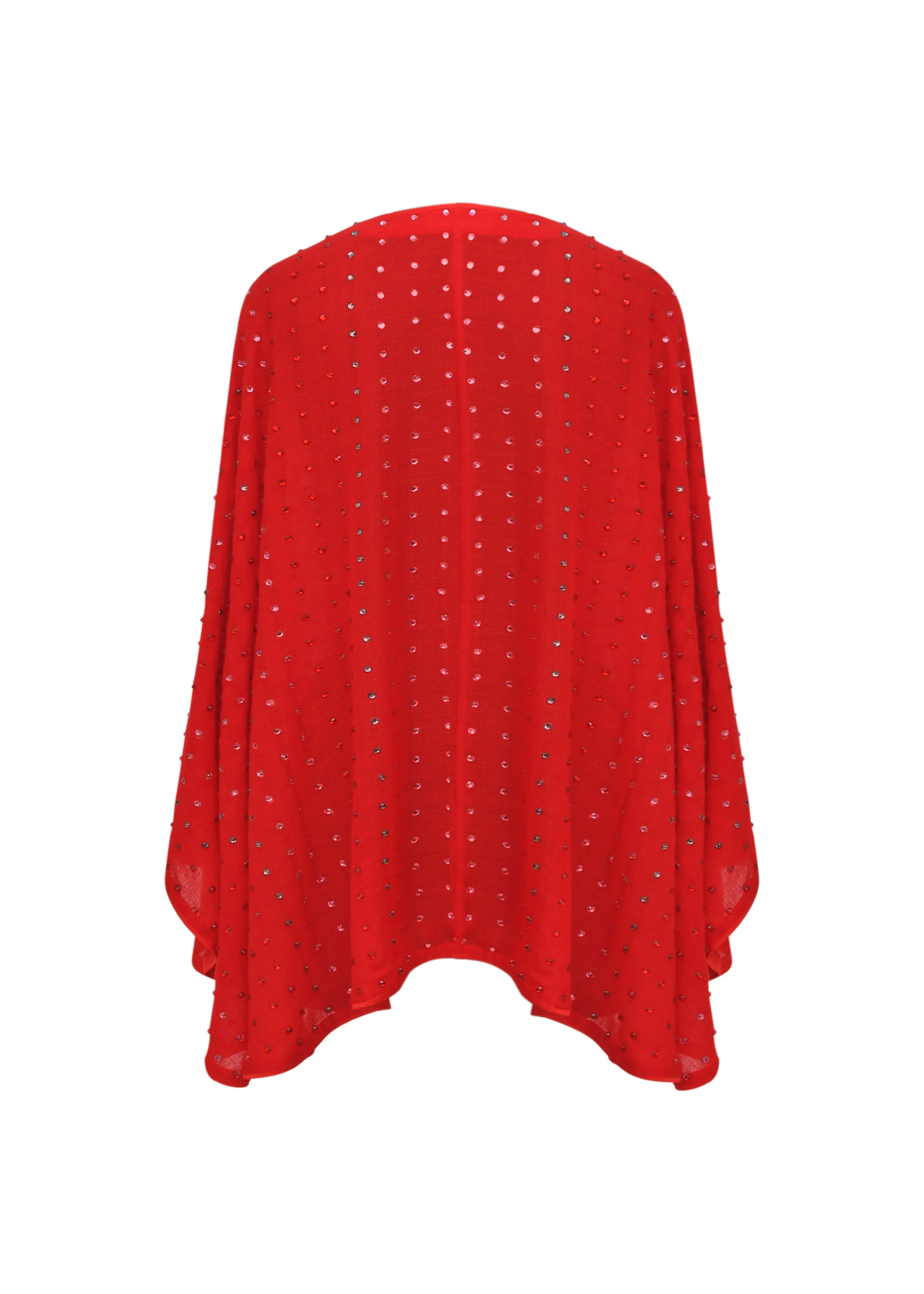 Colorful Shine-Cape in Cashmere