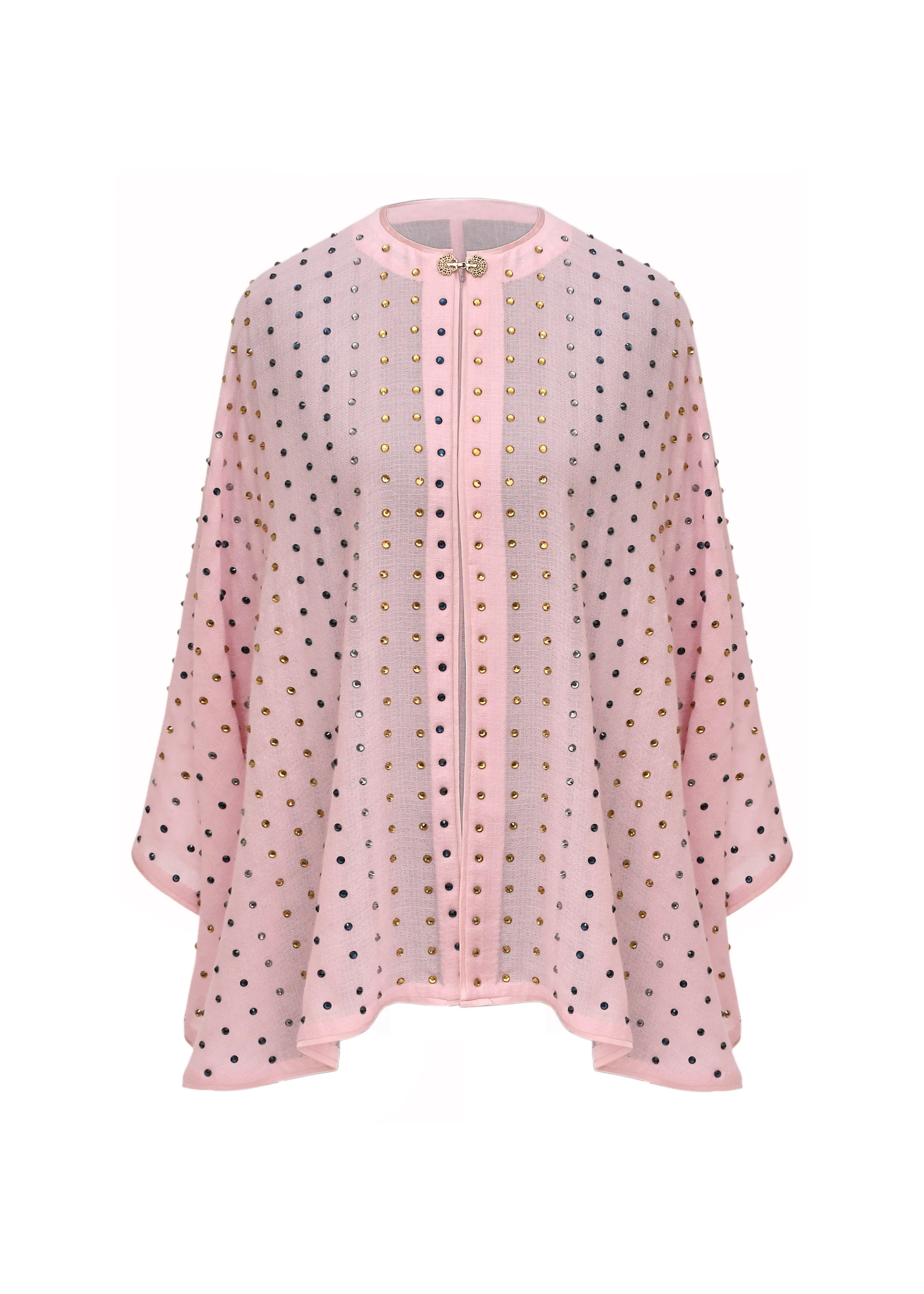 Colorful Shine-Cape in Cashmere