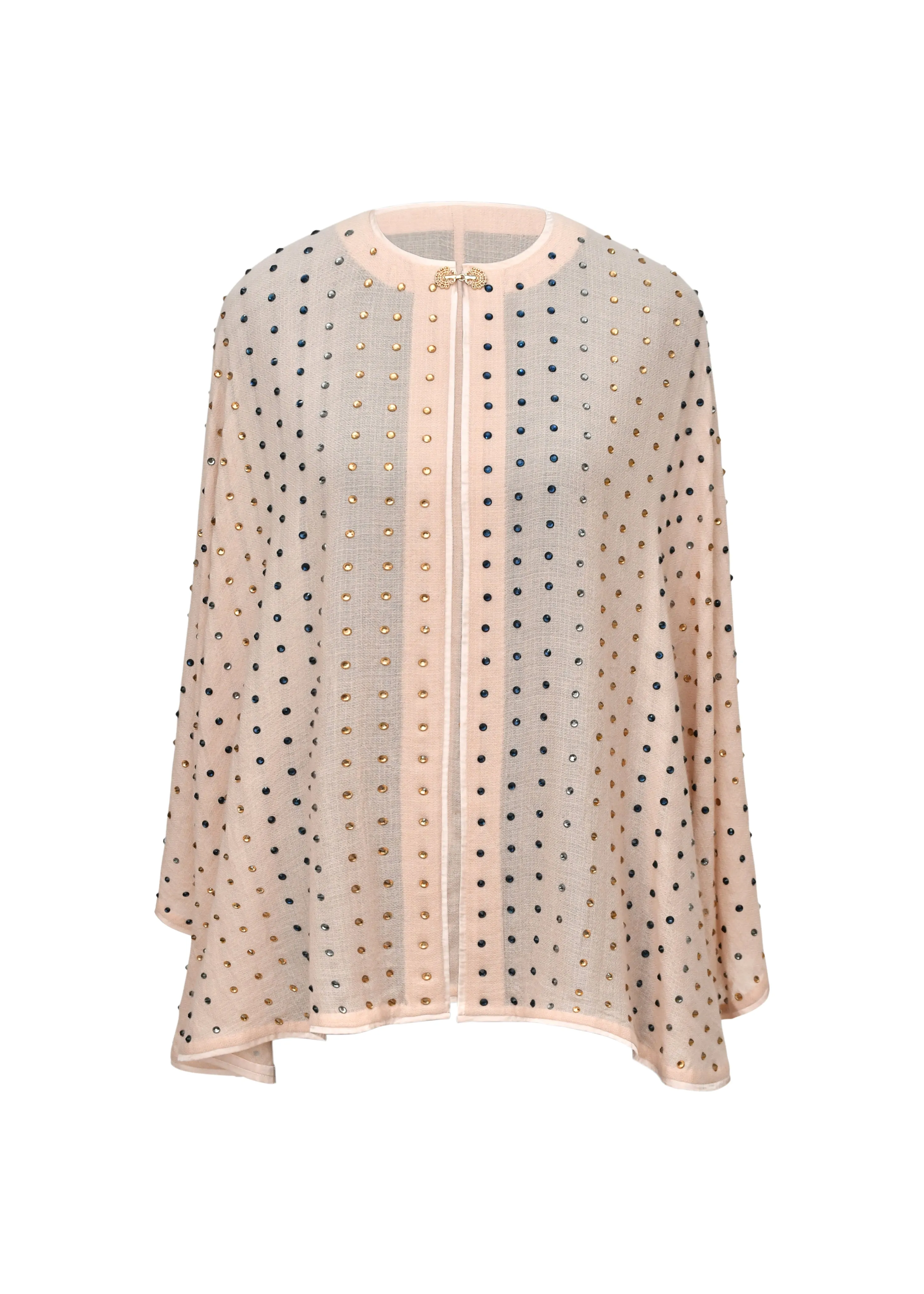 Colorful Shine-Cape in Cashmere
