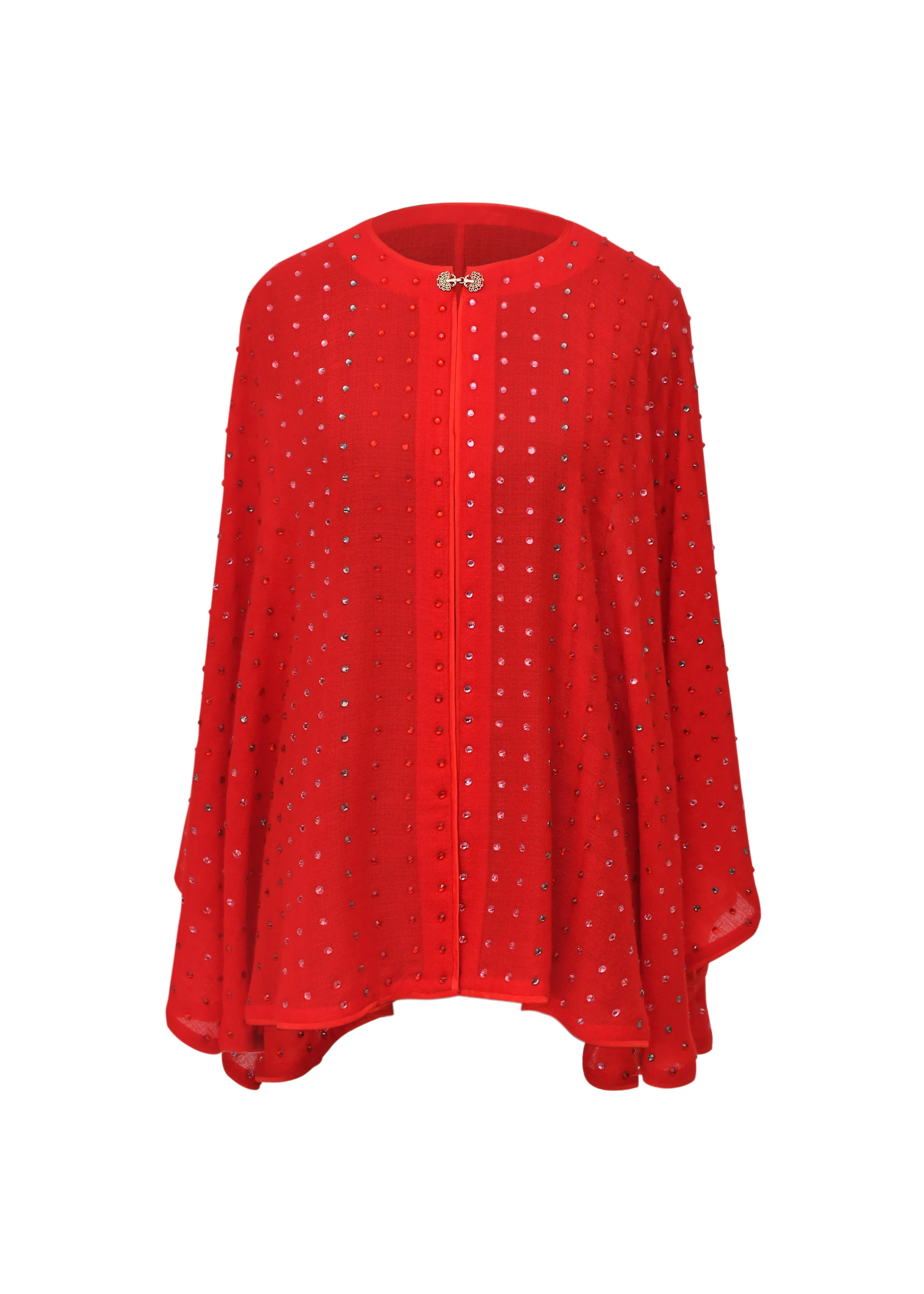 Colorful Shine-Cape in Cashmere