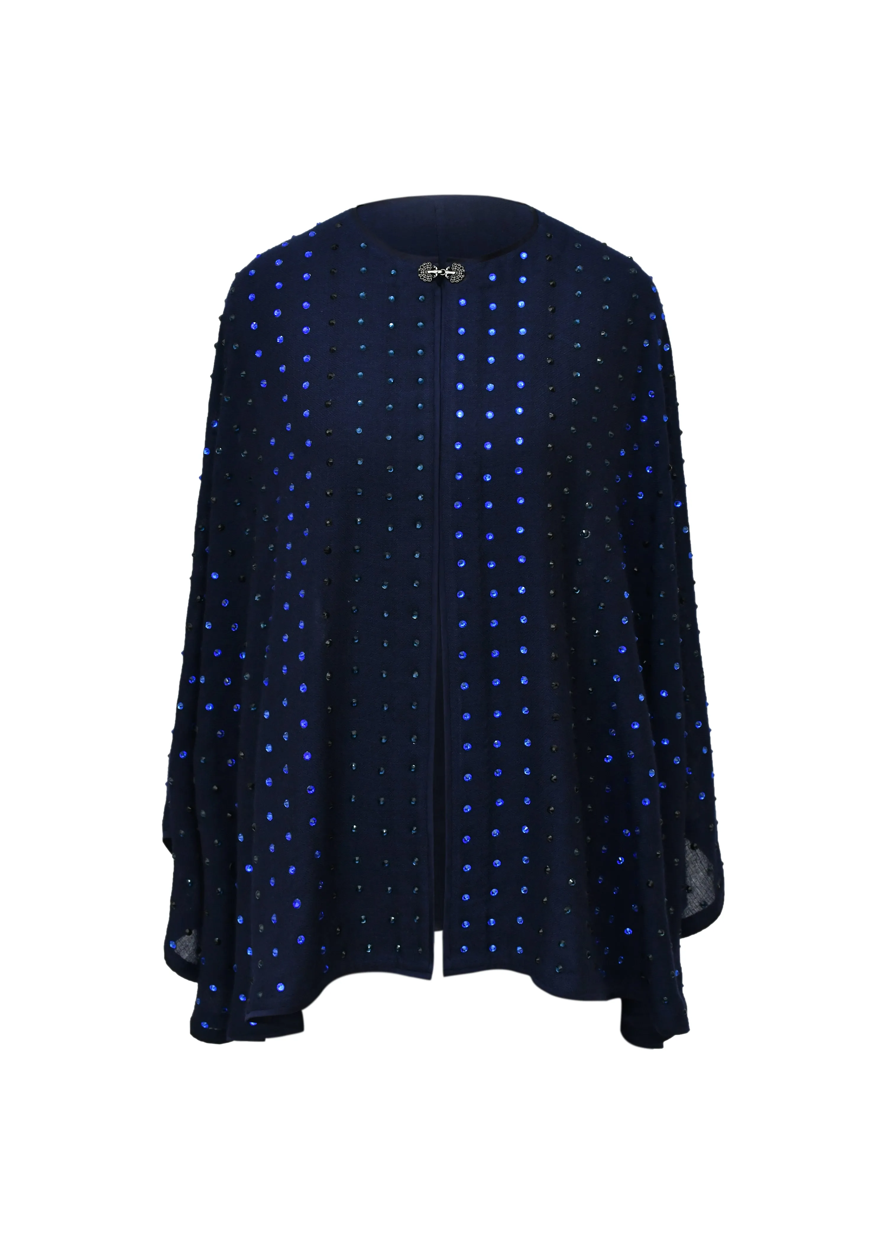 Colorful Shine-Cape in Cashmere