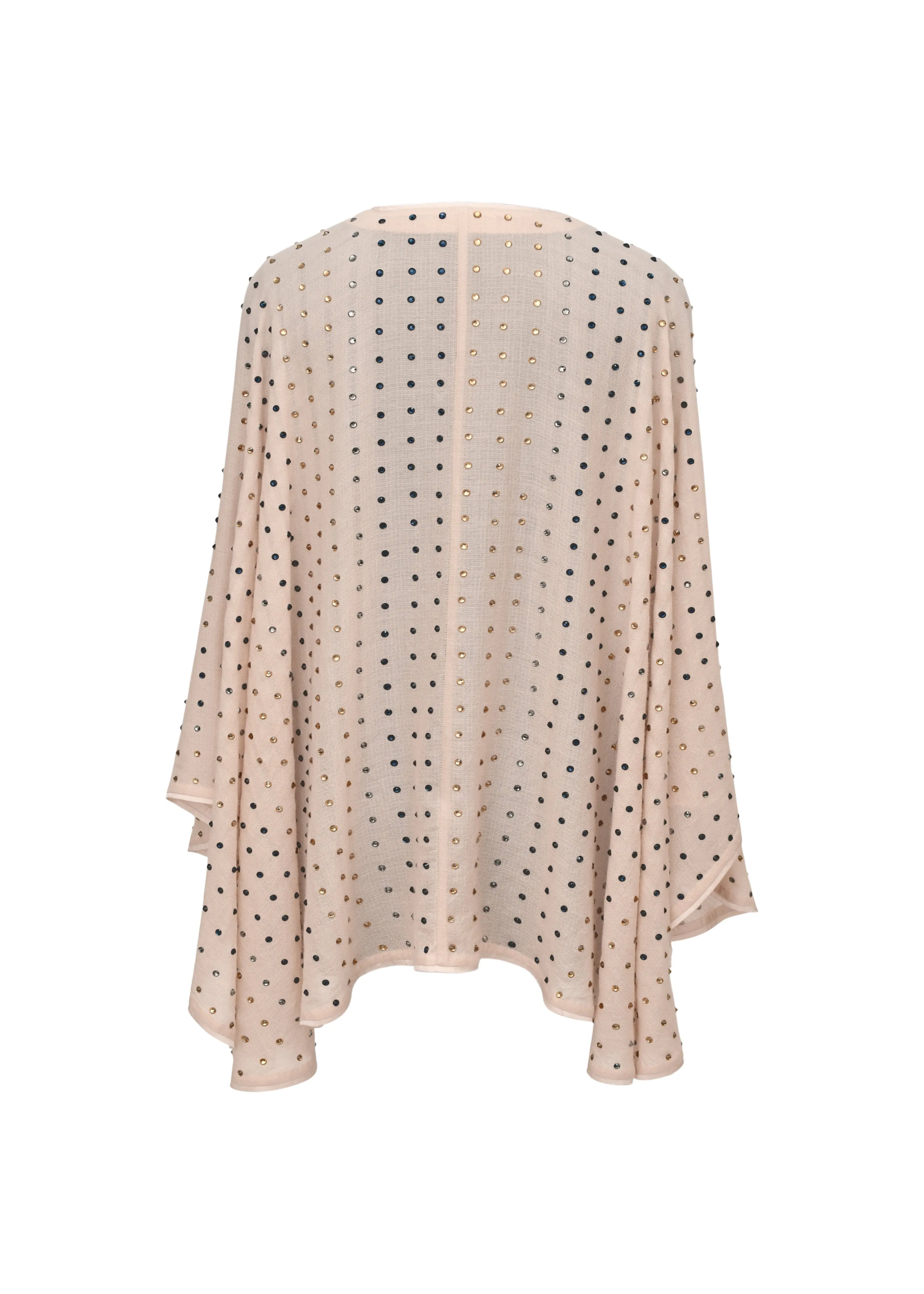 Colorful Shine-Cape in Cashmere