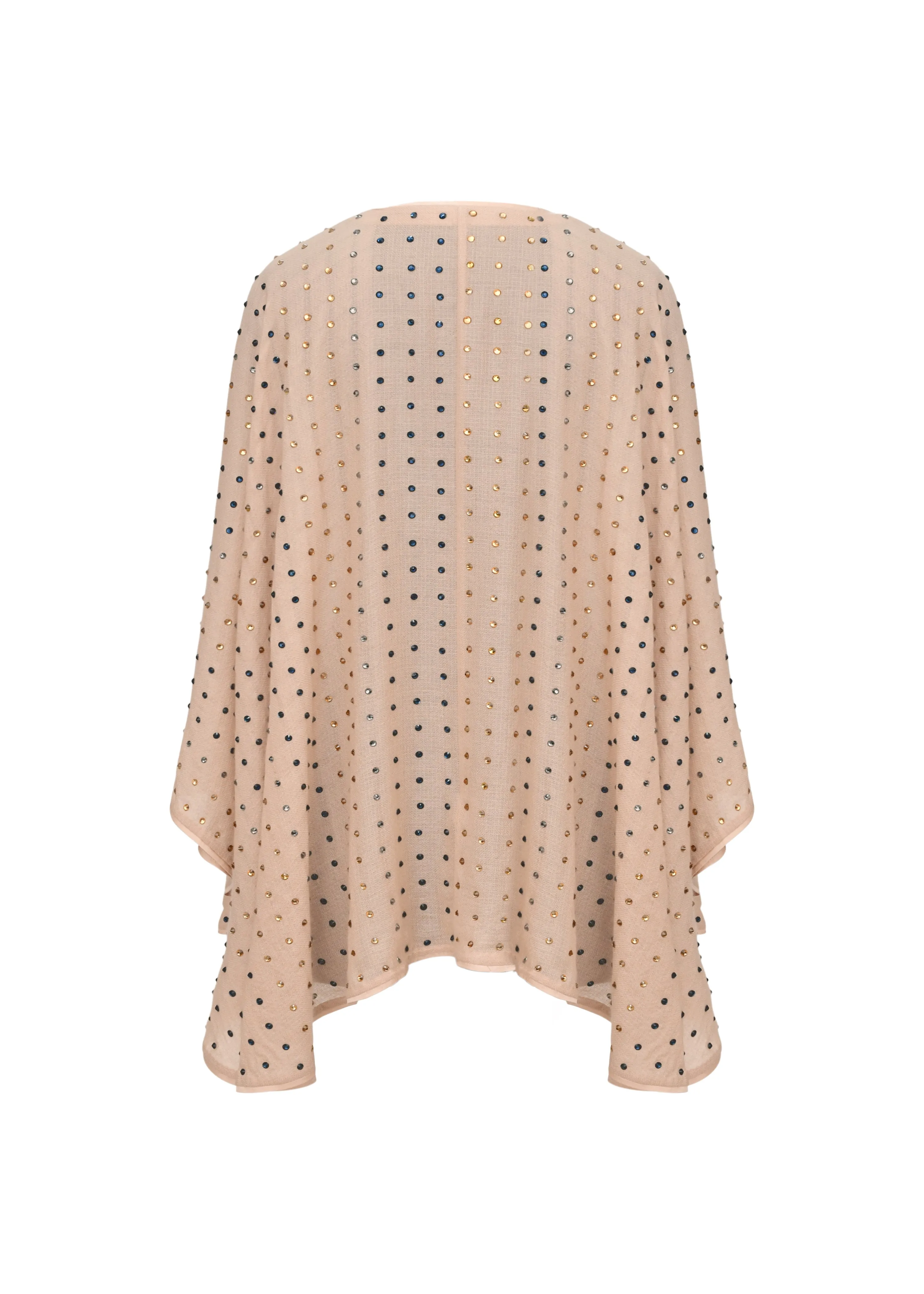 Colorful Shine-Cape in Cashmere