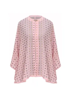 Colorful Shine-Cape in Cashmere