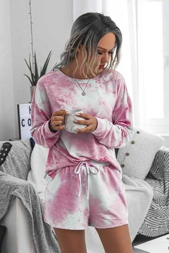 Comfy Round Neck Solid Loungewear - Assorted Colors **Clearance! Final sale! Was $50 now $18 per set*