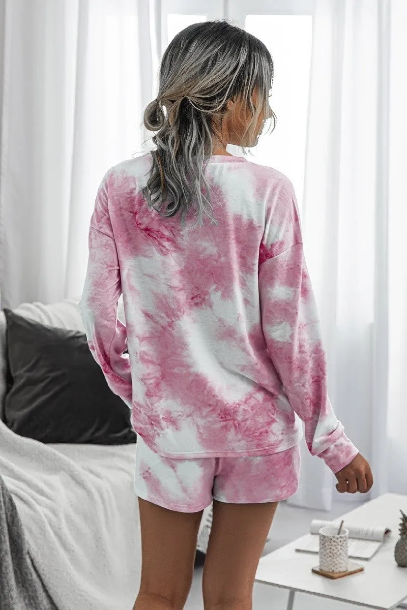 Comfy Round Neck Solid Loungewear - Assorted Colors **Clearance! Final sale! Was $50 now $18 per set*