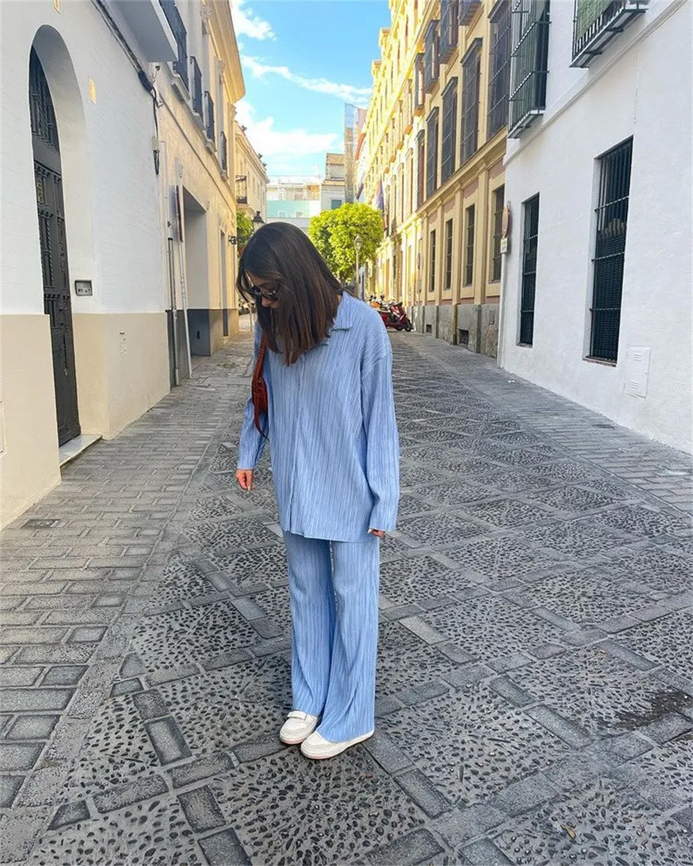 Fabian Pleated Set