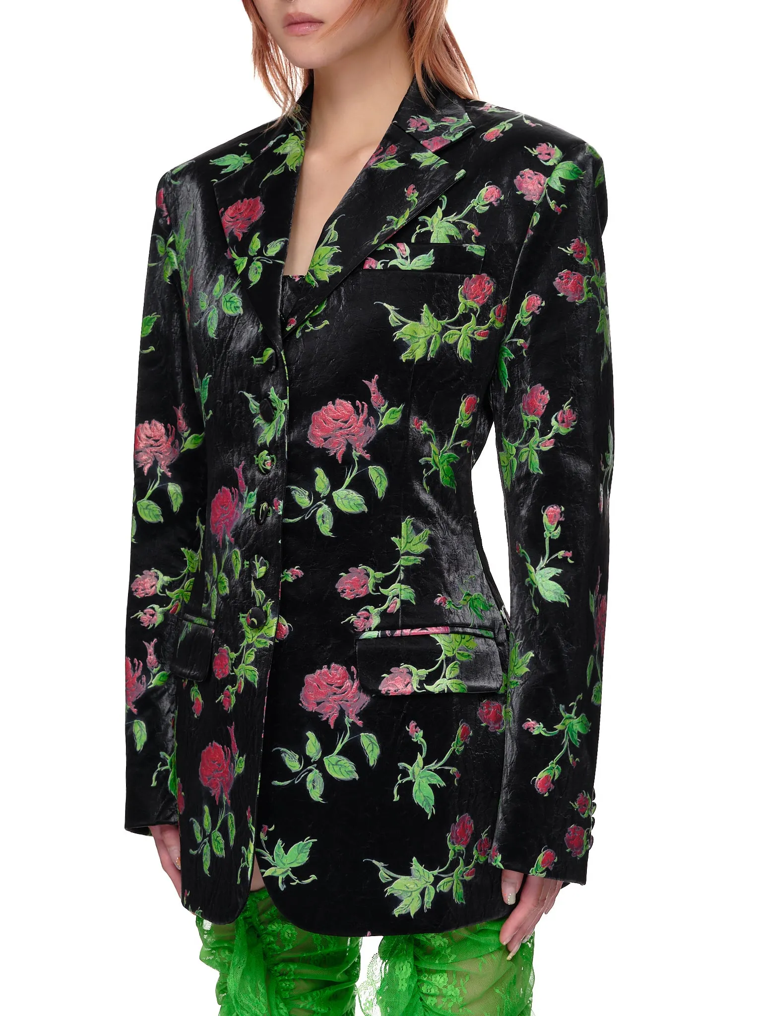 Floral Print Blazer (17JK-ROSE-PRINTS)