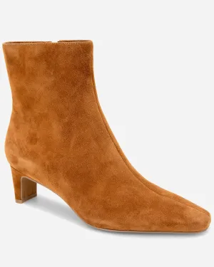 July Caramel Suede Bootie