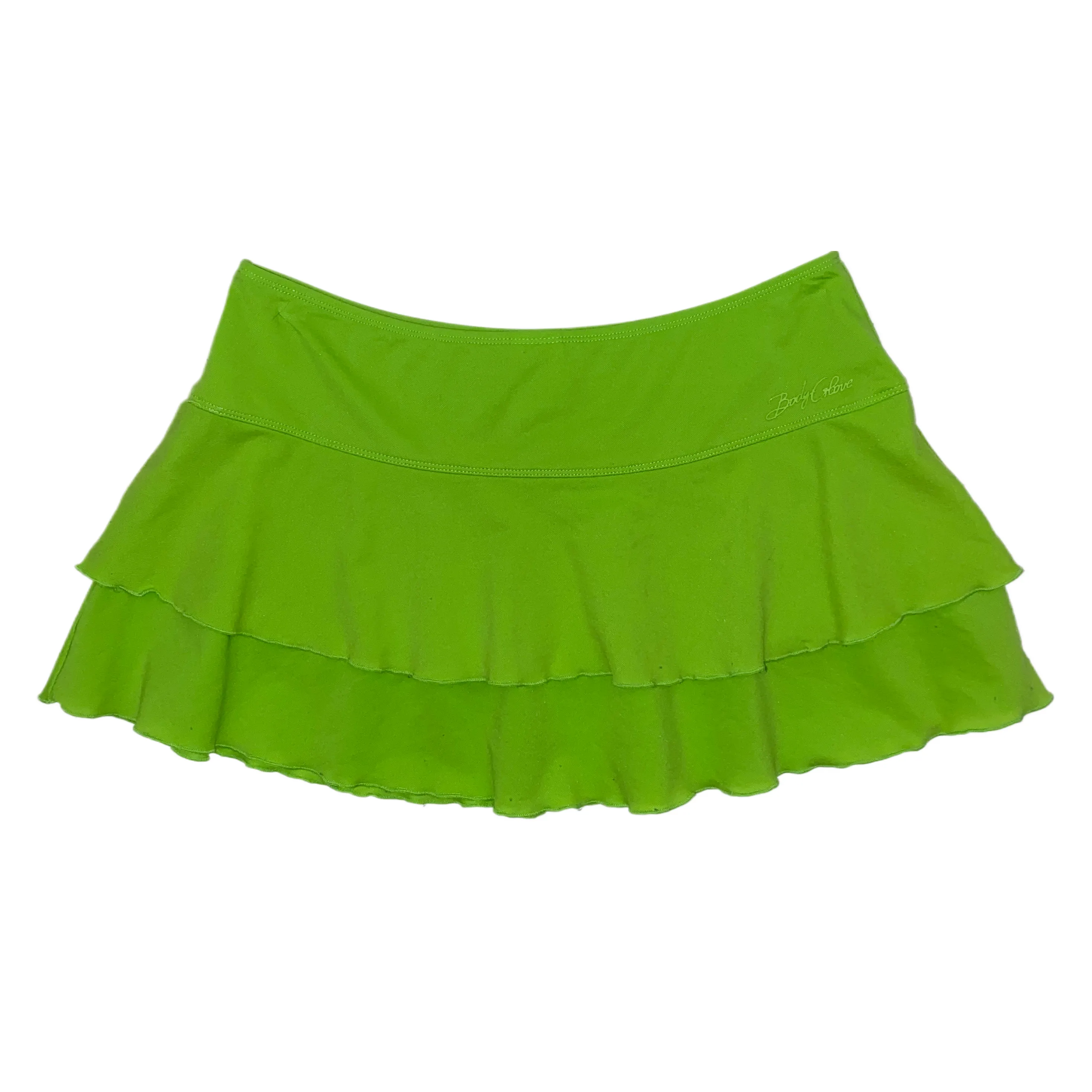 Lime Flirty Mini Skirt (S)