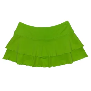 Lime Flirty Mini Skirt (S)