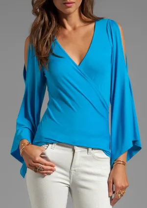 Ocean Blue Kelsey Top