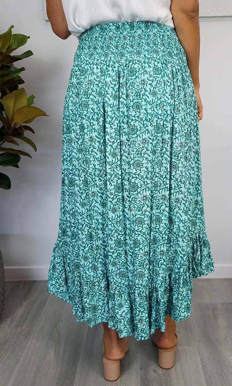Rayon Skirt Tangelo Alpine, More Colours