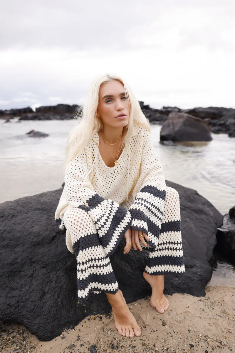SIESTA CROCHET PANT-CREAM