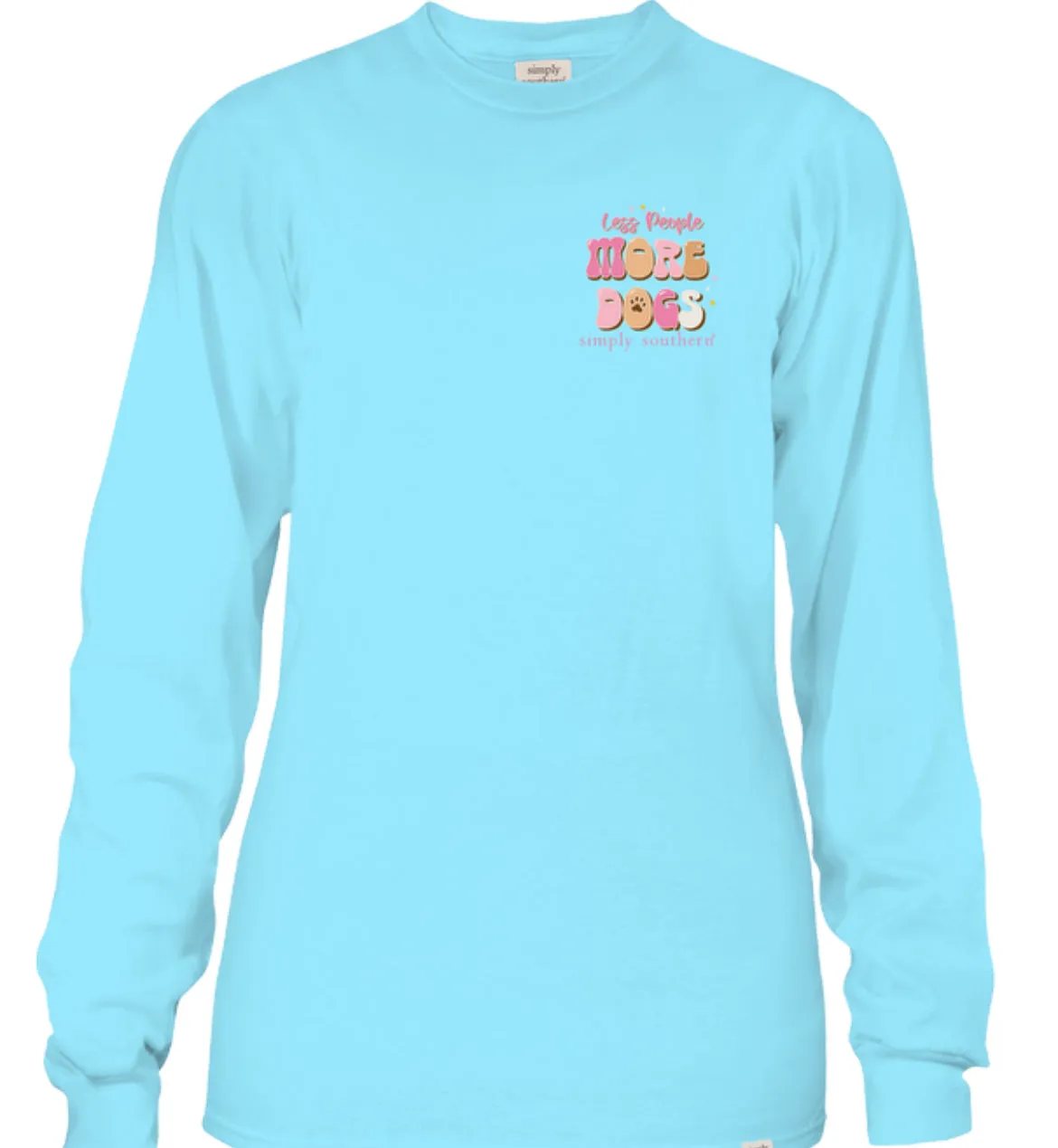 Simply Southern Less people more dogs tee