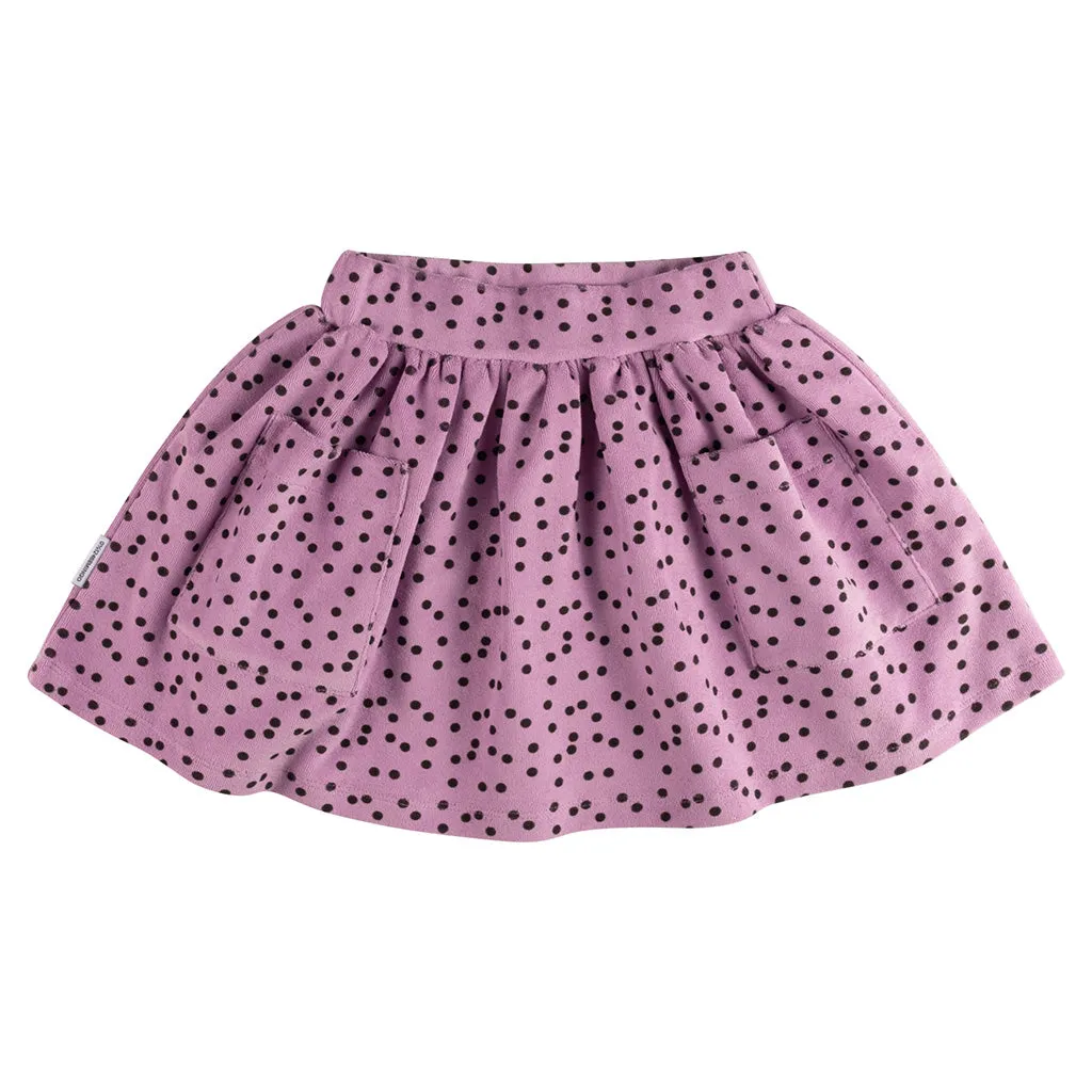 Skirt Violet Dot