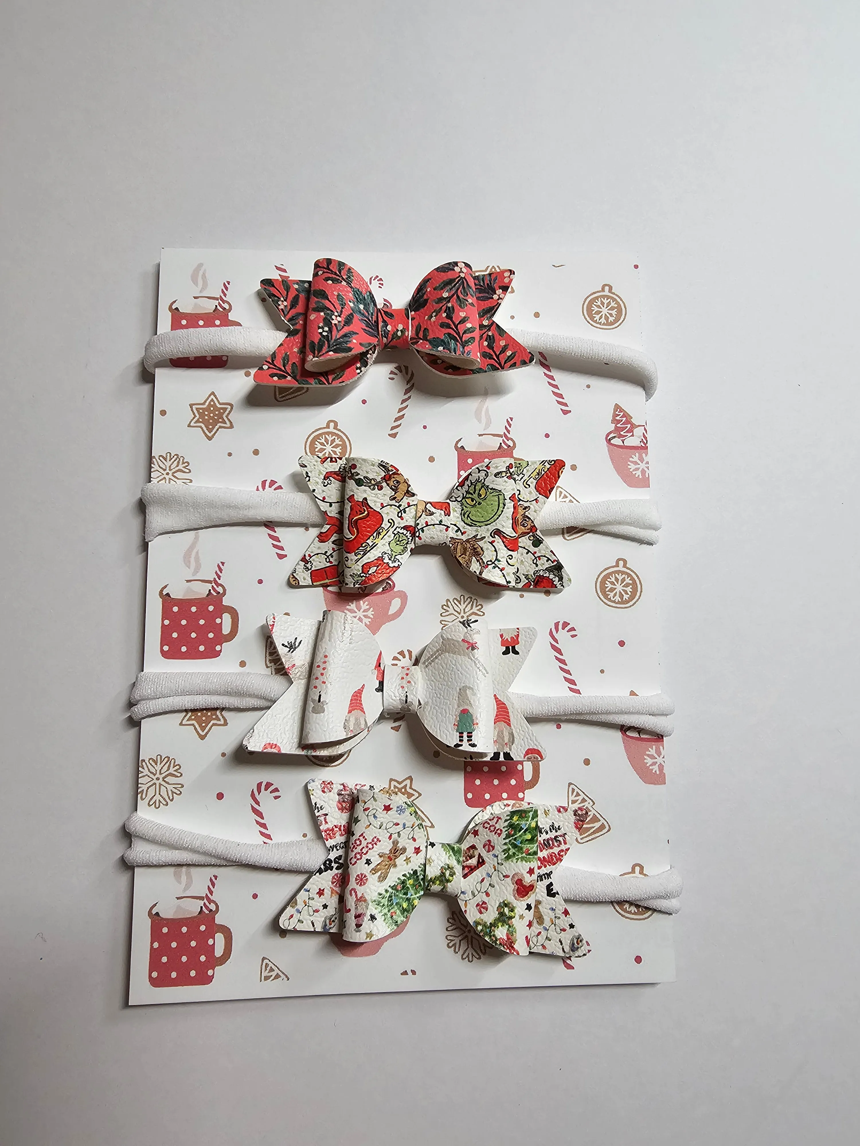 Small Christmas Variety Bow Set