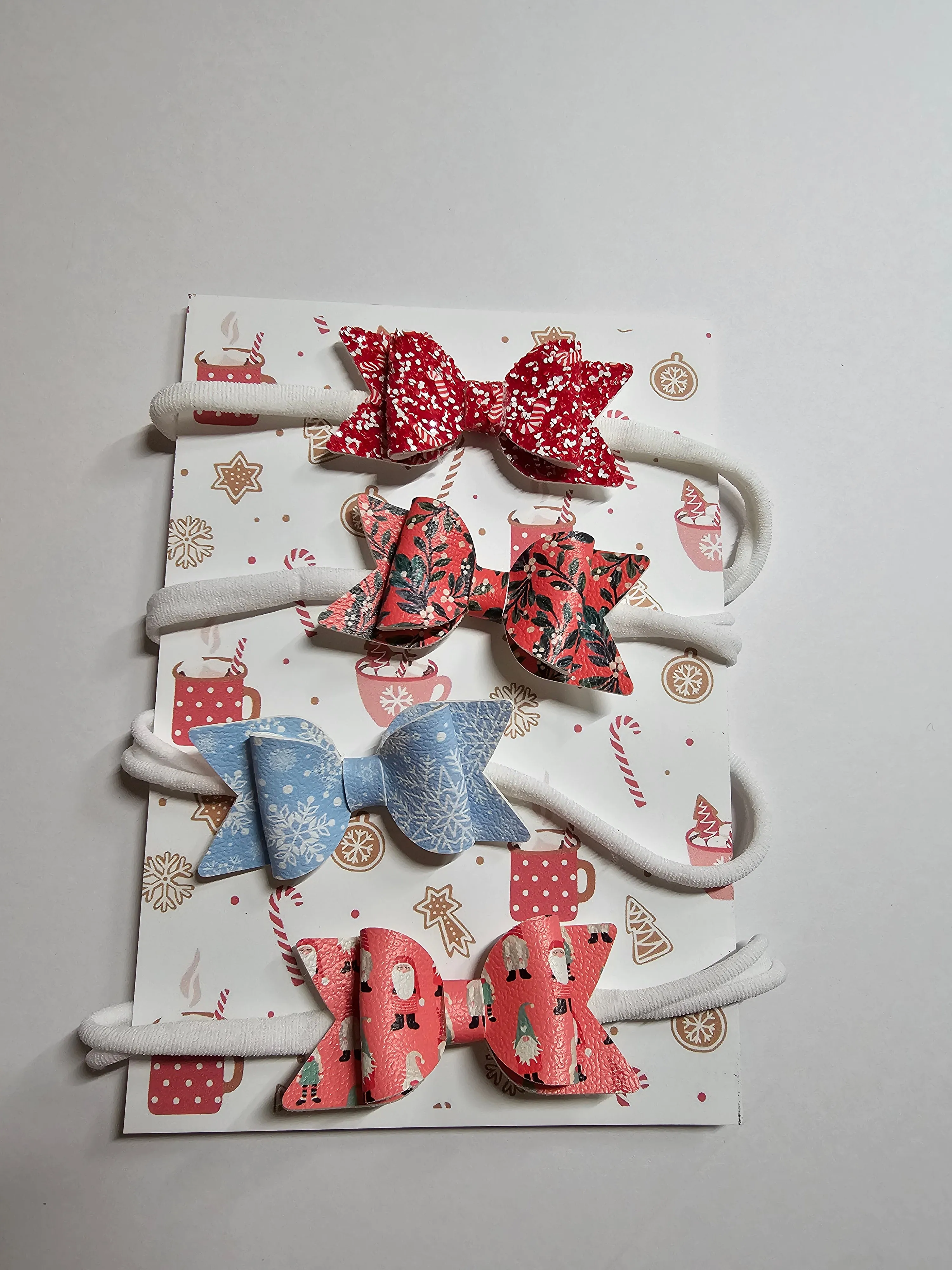 Small Christmas Variety Bow Set