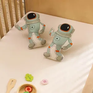 The Astronaut Wave Cushion Cover (Blue) - Set Of Two