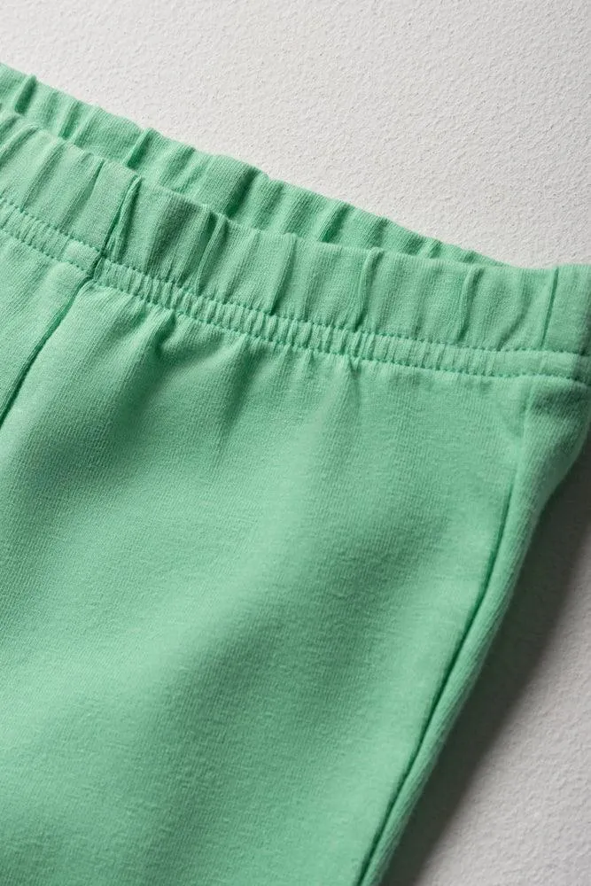 Top & Leggings Set Green