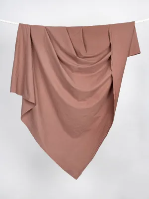 Tumbled Non Stretch Cotton - Antique Rose - Swatch