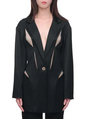Wool Suit Jacket (WV07O-ONYX)
