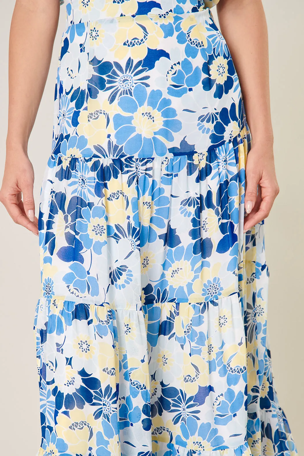 Zippy Seaside Bellingham Tiered Maxi Skirt