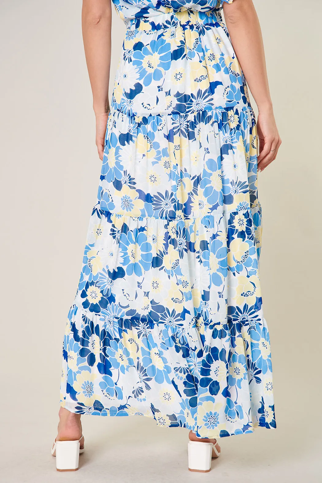 Zippy Seaside Bellingham Tiered Maxi Skirt